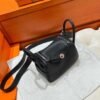 Ck89 Nior/Black Mini lindy 19cm Tc Leather Gold Hardware Full Handmade
