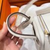 2s Sesame Mini lindy 19cm Tc Leather Gold Hardware Full Handmade