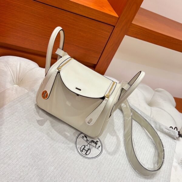2s Sesame Mini lindy 19cm Tc Leather Gold Hardware Full Handmade