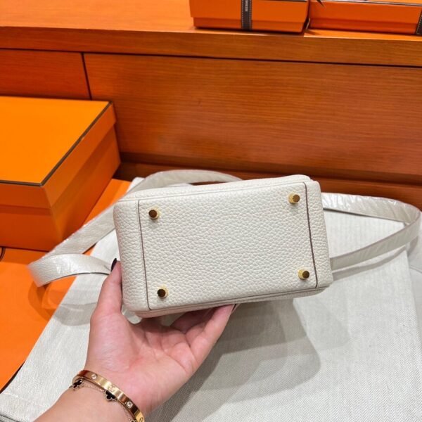 I2 Nata Mini Lindy 19CM Tc Leather Gold Hardware Full Handmade