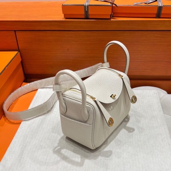I2 Nata Mini Lindy 19CM Tc Leather Gold Hardware Full Handmade