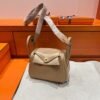 0M Chia Mini lindy 19cm Tc Leather Gold Hardware Full Handmade