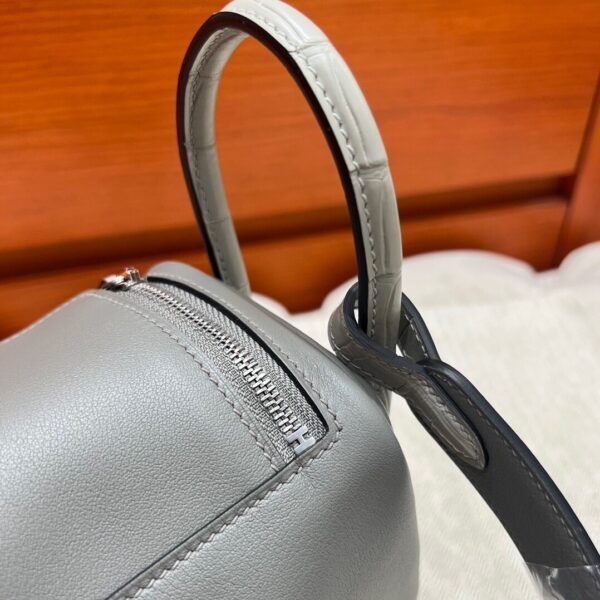 0L Crismeyer Mini Lindy 19cm Tc Leather Gold Hardware  Full Handmade