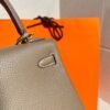 CK18 Etoupe Kelly 25CM Togo Leather Gold Hardware Full Handmade