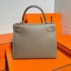 Kelly 28CM Epsom Leather CK18 Etoupe Gold Hardware Full Handmade