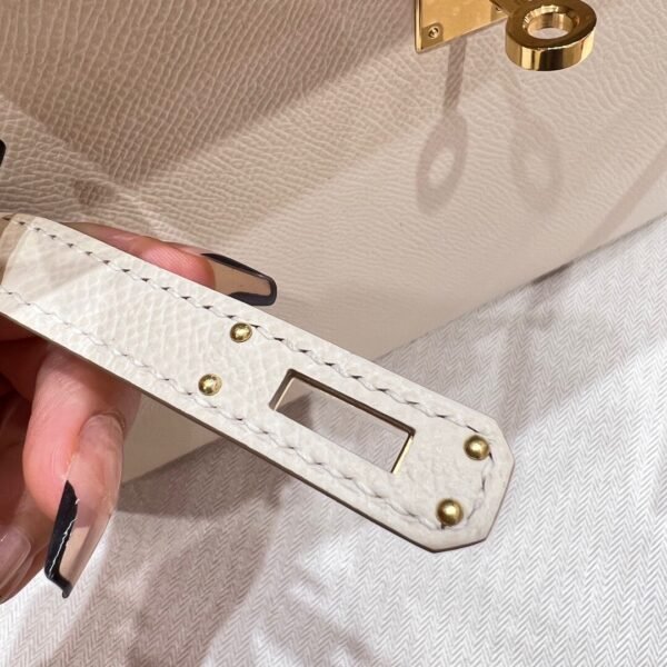 CK10 Craie Kelly 25CM Epsom Leather Gold Hardware Full Handmade