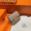 CK18 Etoupe Constance 19CM 1-18 Mirror Epsom Leather Gold Hardware Full Handmade