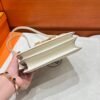 CK10 Craie Constance 19CM 1-18 Mirror Epsom Leather Gold Hardware Full Handmade