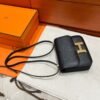CK89 Black Constance 19CM Chever Leather Gold Hardware Full Handmade