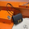 CK88 Graphite Constance 19CM 1-18 Mirror M Epsom Leather Gold Hardware Full Handmade