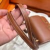 CK37 Gold Constance 19CM Barenia Leather Gold Hardware Full Handmade