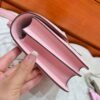 3Q Rose Sakura Constance 19CM Epsom Leather Silver Hardware Full Handmade