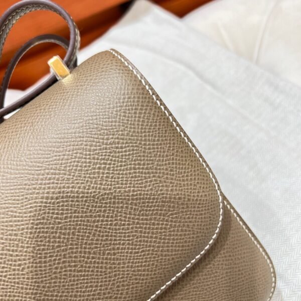 CK18 Etoupe Constance 19CM Epsom Leather Gold Hardware Full Handmade