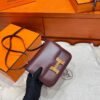 55 Rouge Constance 19CM Box Leather Gold Hardware Full Handmade