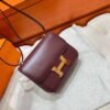 55 Rouge Constance 19CM Box Leather Gold Hardware Full Handmade