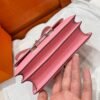 1Q Rose Confetti Constance 19CM Epsom Leather Silver Hardware Full Handmade