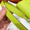 6R Kiwi Constance 24CM Epsom Leather Silver Hardware Full Handmade