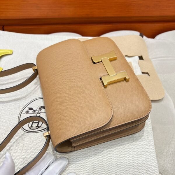 OM Chai Constance 19CM Epsom Leather Gold Hardware Full Handmade
