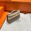18 Etoupe Kelly Pochette Epsom Leather Gold Hardware Full Handmade