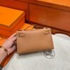 37 Gold Kelly Pochette Epsom Leather Gold Hardware Full Handmade