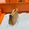 4B Biscuit Kelly Pochette Swift Leather Gold Hardware Full Handmade