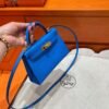 T7 Blue Hydra Mini Kelly 19CM Epsom Leather Gold Hardware Full Handmade