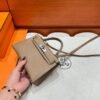 3G Alexander Mini Kelly 19CM Epsom Leather Silver Hardware Full Handmade