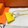 9O Jayne De Naples Mini Kelly 19CM Epsom Leather Silver Hardware Full Handmade