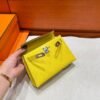 9O Jayne De Naples Mini Kelly 19CM Epsom Leather Silver Hardware Full Handmade