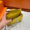 9O Jayne De Naples Mini Kelly 19CM Epsom Leather Silver Hardware Full Handmade