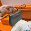 0L Cris Meyer Mini Kelly 19CM Epsom Leather Gold Hardware Full Handmade