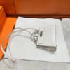 CK10 Craie Mini Kelly 19CM Epsom Leather Silver Hardware Full Handmade