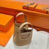 0M Chai ln The Loop 18CM Clemence Leather Gold Hardware Full Handmade