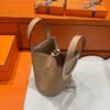 0M Chai ln The Loop 18CM Clemence Leather Gold Hardware Full Handmade