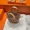 0M Chai ln The Loop 18CM Clemence Leather Gold Hardware Full Handmade