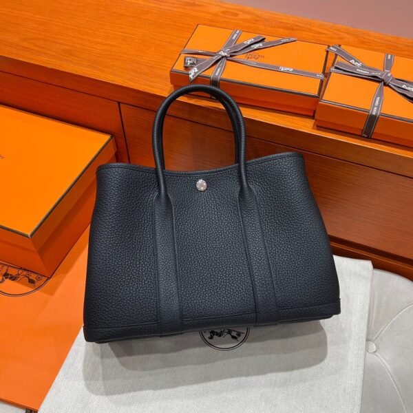 CK89 Nior / Black Graden Party 30CM Negonda Leather Silver Hardware Full Handmade