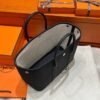CK89 Nior / Black Graden Party 30CM Negonda Leather Silver Hardware Full Handmade