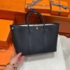 CK89 Nior / Black Graden Party 30CM Negonda Leather Silver Hardware Full Handmade