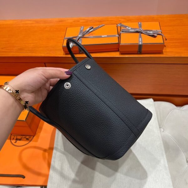 CK89 Nior / Black Graden Party 30CM Negonda Leather Silver Hardware Full Handmade