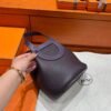 N5 Cassis In the Loop Clemence Leather Gold Hardware Full Handmade