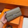 CK18 Etoupe Kelly To Go Epsom Leather Silver Hardware Full Handmade