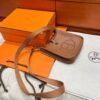 CK37 Gold Mini Evelyne 17CM Tc Leather Silver Hardware Full Handmade