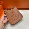 CK37 Gold Mini Evelyne 17CM Tc Leather Silver Hardware Full Handmade