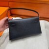 CK89 Black Kelly Elan Madame Leather Silver Hardware Full Handmade