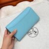 3P Bleu Atoll Constance To Go Epsom Leather Silver Hardware Full Handmade