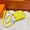 9R Lime Mini Evelyne 17CM Tc Leather Silver Hardware Full Handmade