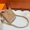 OM Chai Mini Evelyne 17CM Tc Leather Gold Hardware Full Handmade