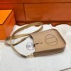 OM Chai Mini Evelyne 17CM Tc Leather Gold Hardware Full Handmade
