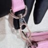 X9 Mauve Sylvester Mini Evelyne 17CM Tc Leather Silver Hardware Full Handmade