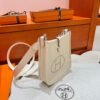 I2 Nara Mini Evelyne 17CM Tc Leather Silver Hardware Full Handmade